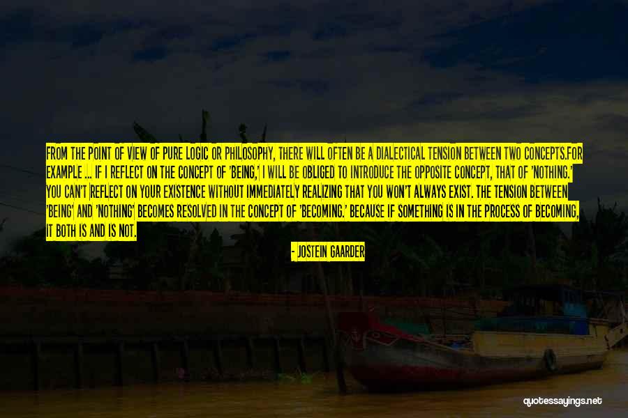 Philosophy Of Logic Quotes By Jostein Gaarder Philosophy Of Logic Quotes By Jostein Gaarder