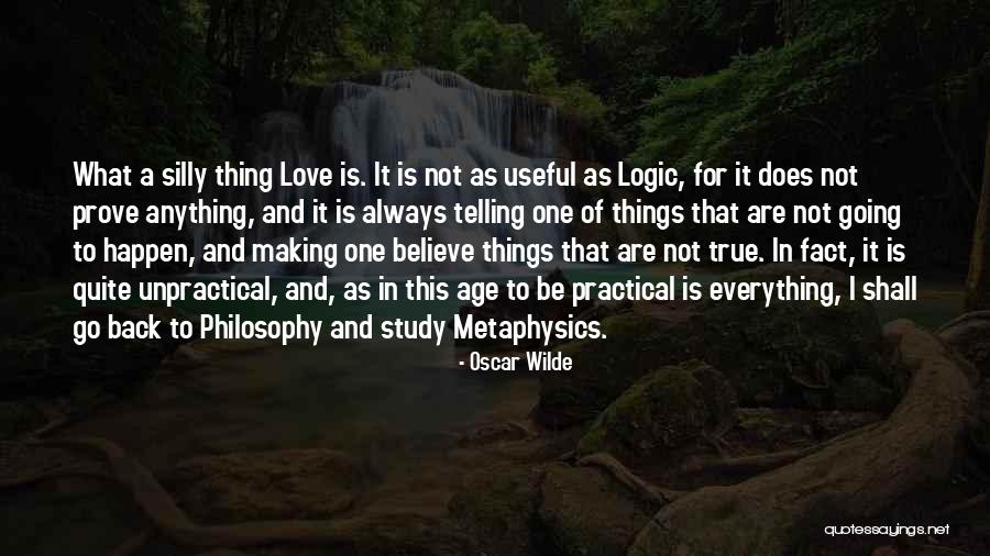 Philosophy Of Logic Quotes By Oscar Wilde Philosophy Of Logic Quotes By Oscar Wilde
