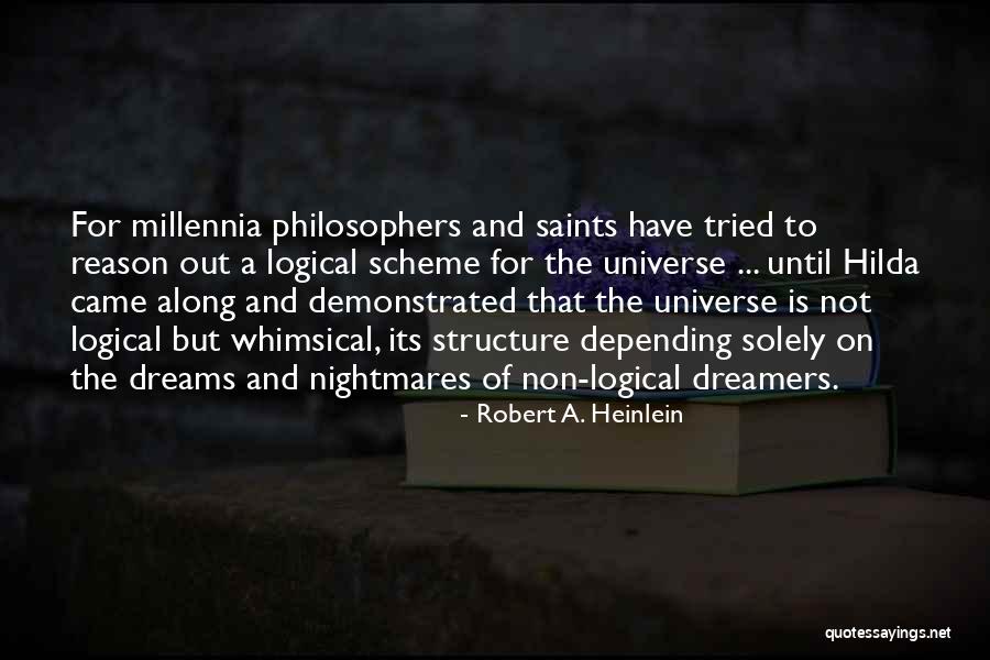 Philosophy Of Logic Quotes By Robert A. Heinlein Philosophy Of Logic Quotes By Robert A. Heinlein