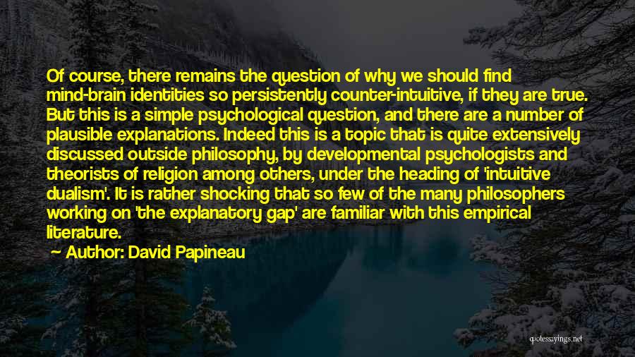 Philosophy Of Mind Quotes By David Papineau