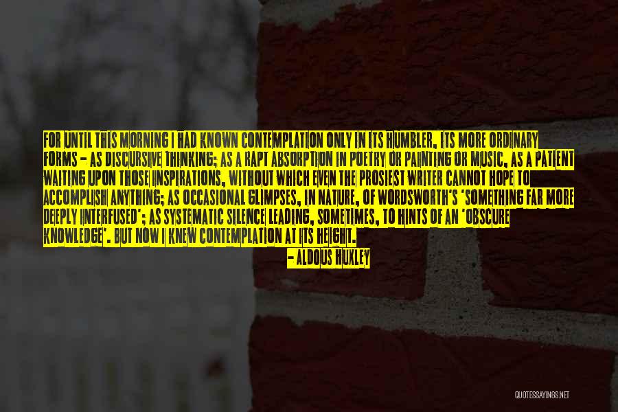 Philosophy Of Perception Quotes By Aldous Huxley Philosophy Of Perception Quotes By Aldous Huxley