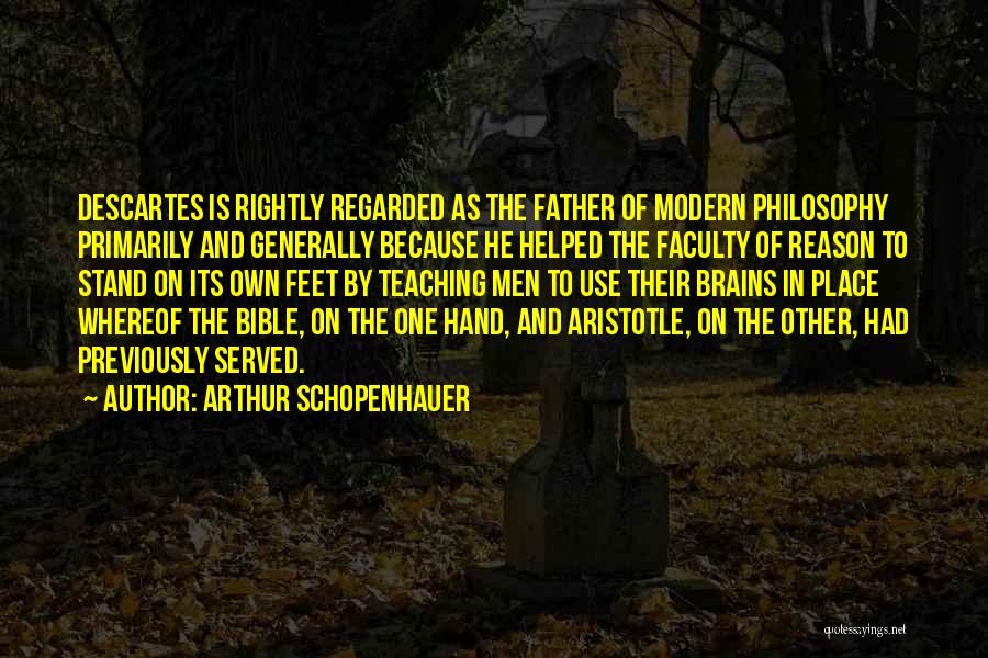 Philosophy Of Teaching Quotes By Arthur Schopenhauer