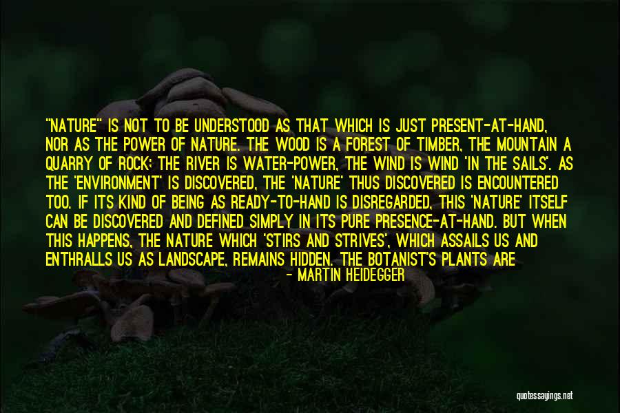 Philosophy Of The Environment Quotes By Martin Heidegger Philosophy Of The Environment Quotes By Martin Heidegger