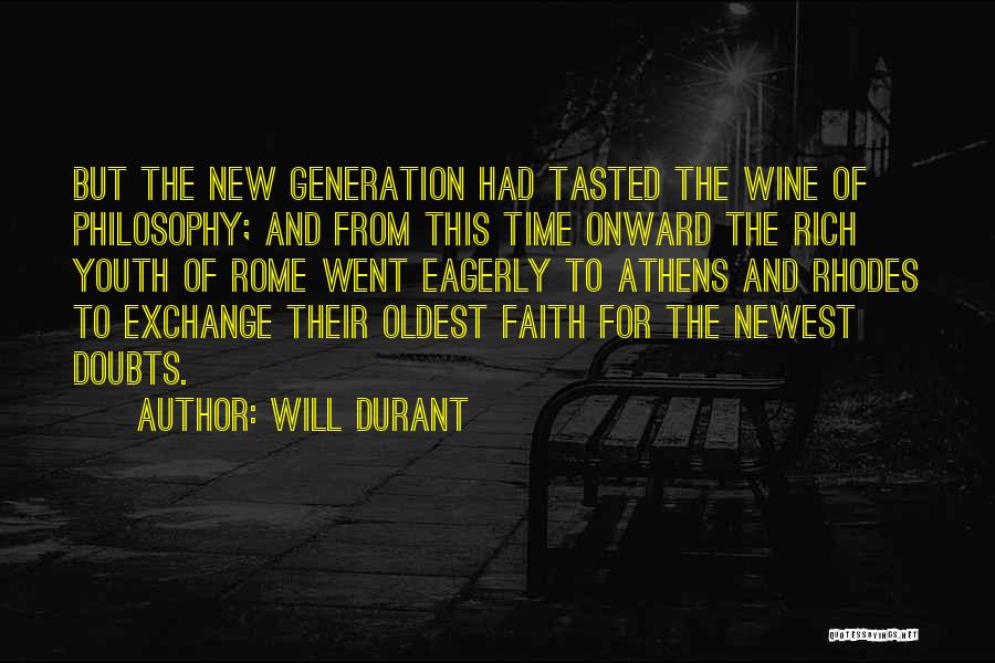 Philosophy Of Time Quotes By Will Durant