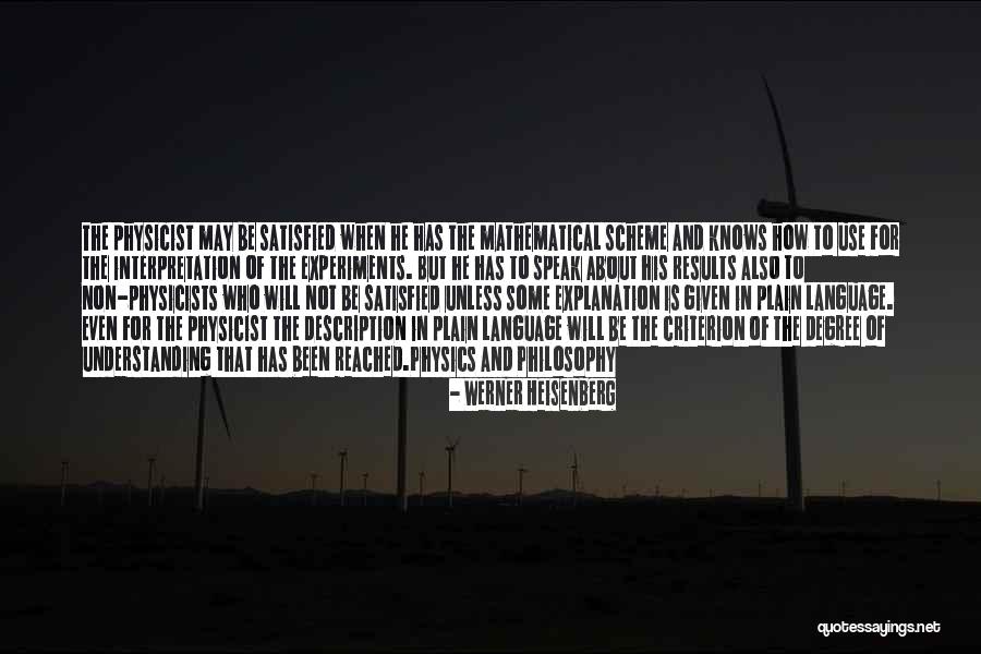 Philosophy With Explanation Quotes By Werner Heisenberg Philosophy With Explanation Quotes By Werner Heisenberg