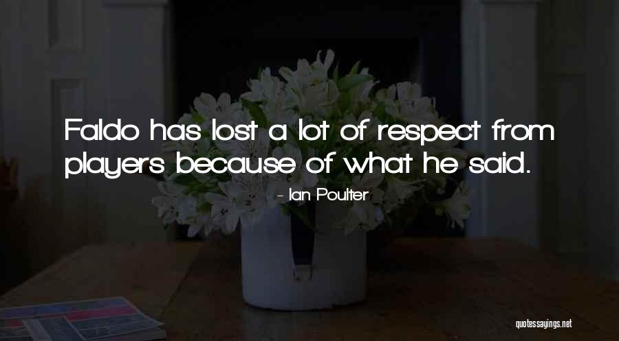 Philotheism Quotes By Ian Poulter Philotheism Quotes By Ian Poulter