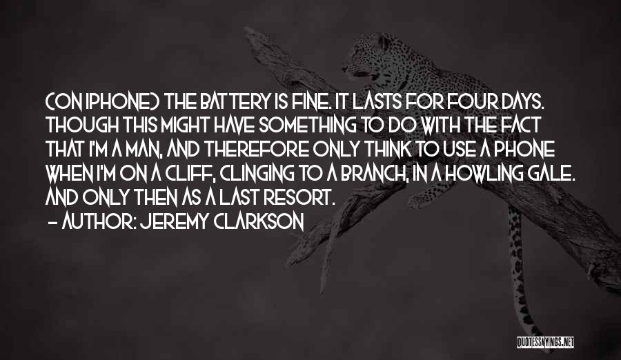 Phone Battery Quotes By Jeremy Clarkson
