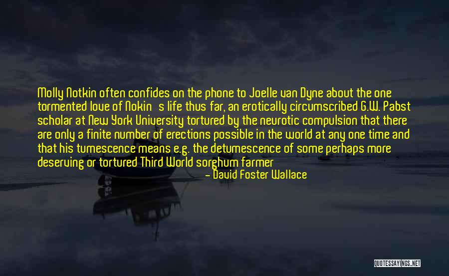 Phone Love Quotes By David Foster Wallace