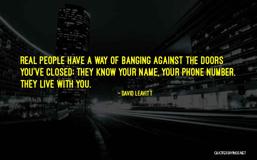 Phone Love Quotes By David Leavitt