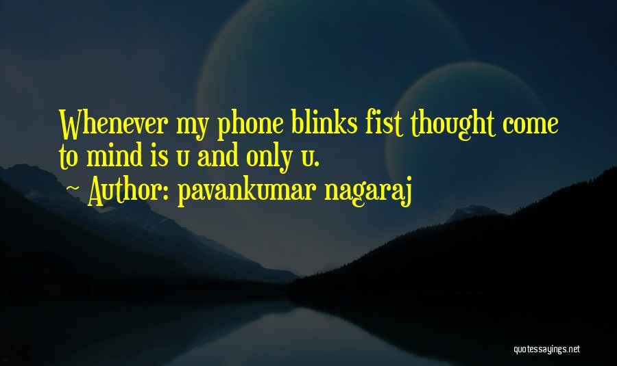 Phone Love Quotes By Pavankumar Nagaraj