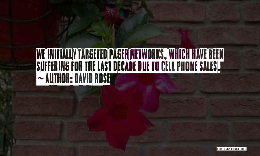 Phone Sales Quotes By David Rose