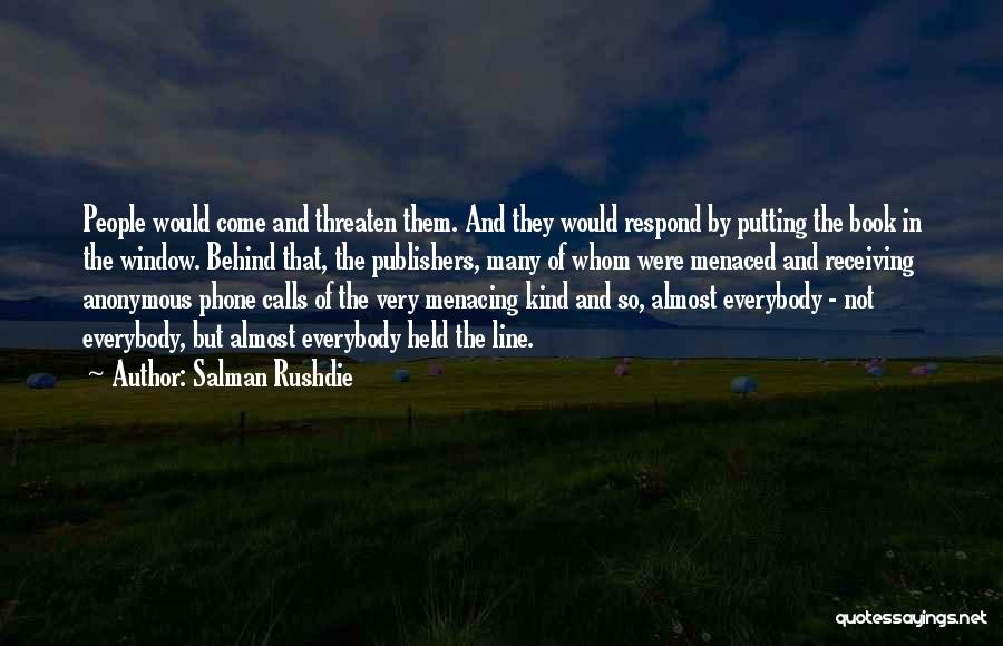 Phones Calls Quotes By Salman Rushdie