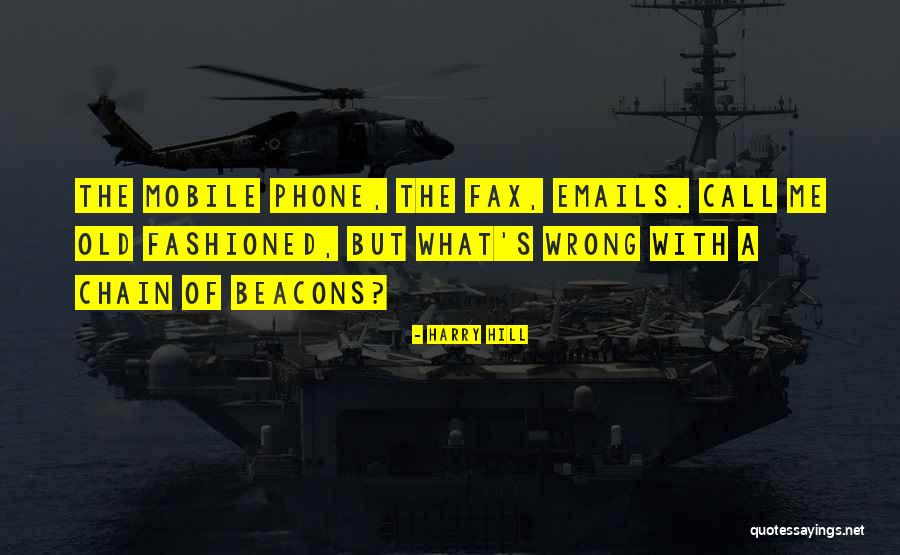 Phones Quotes By Harry Hill