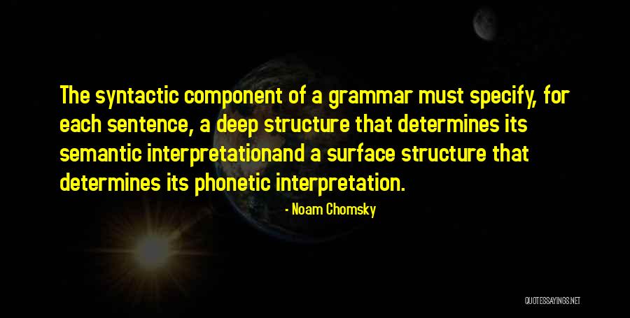 Phonetic Quotes By Noam Chomsky