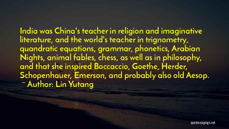 Phonetics Quotes By Lin Yutang