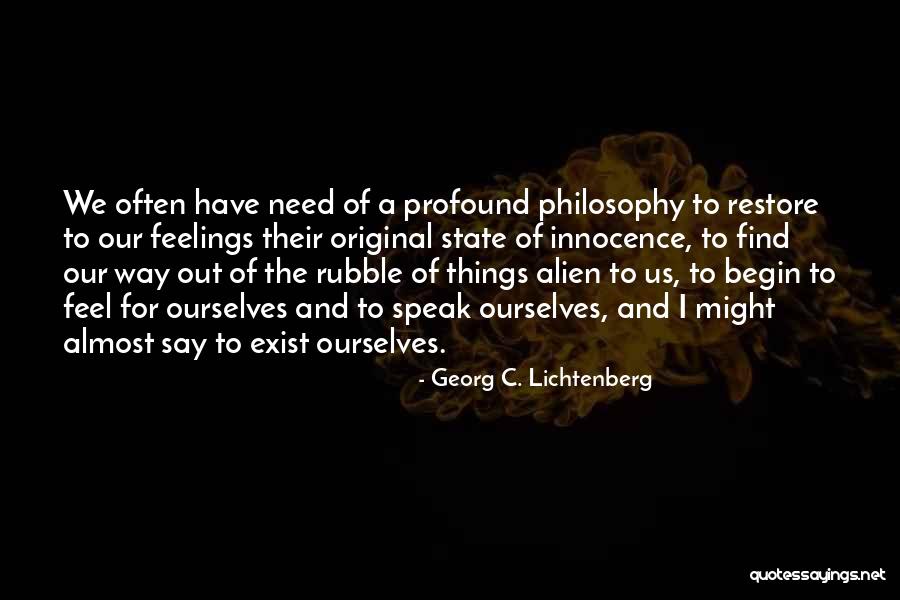 Phoques Dans Quotes By Georg C. Lichtenberg Phoques Dans Quotes By Georg C. Lichtenberg