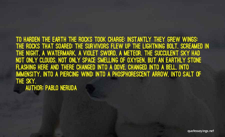 Phosphorescent Stone Quotes By Pablo Neruda
