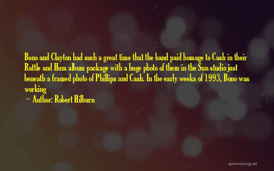 Photo Studio Quotes By Robert Hilburn