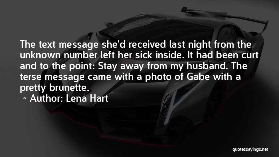 Photo Text Quotes By Lena Hart Photo Text Quotes By Lena Hart