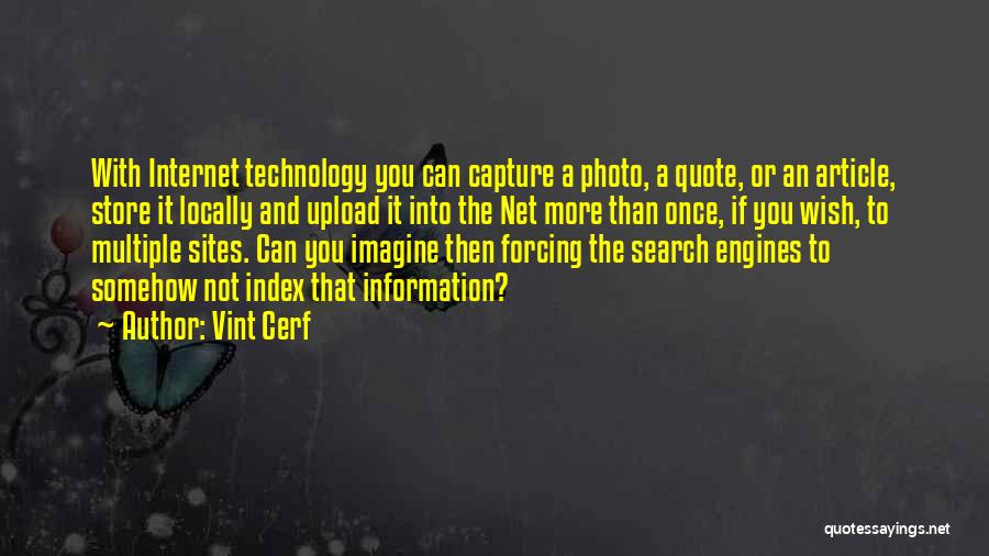 Photo Upload Quotes By Vint Cerf