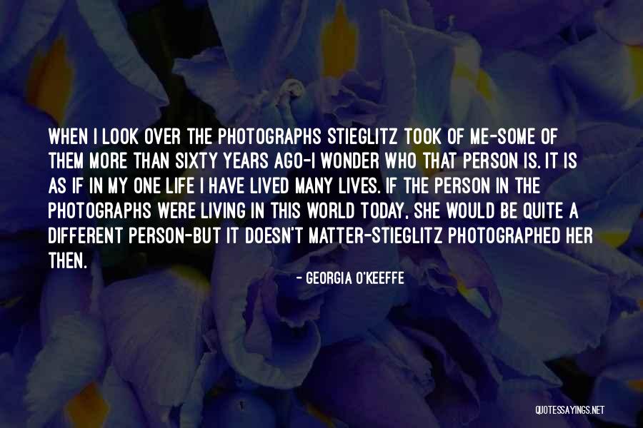 Photographed Quotes By Georgia O'Keeffe Photographed Quotes By Georgia O'Keeffe