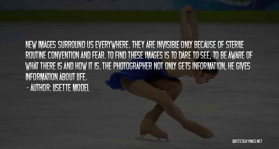 Photographer Life Quotes By Lisette Model