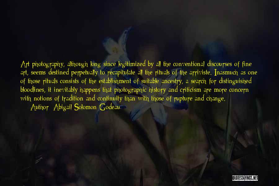 Photographic Art Quotes By Abigail Solomon-Godeau