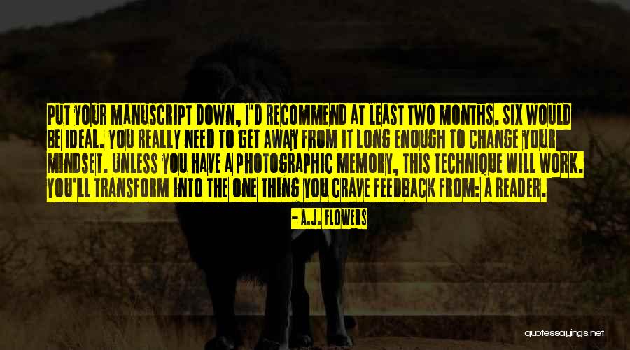 Photographic Memory Quotes By A.J. Flowers