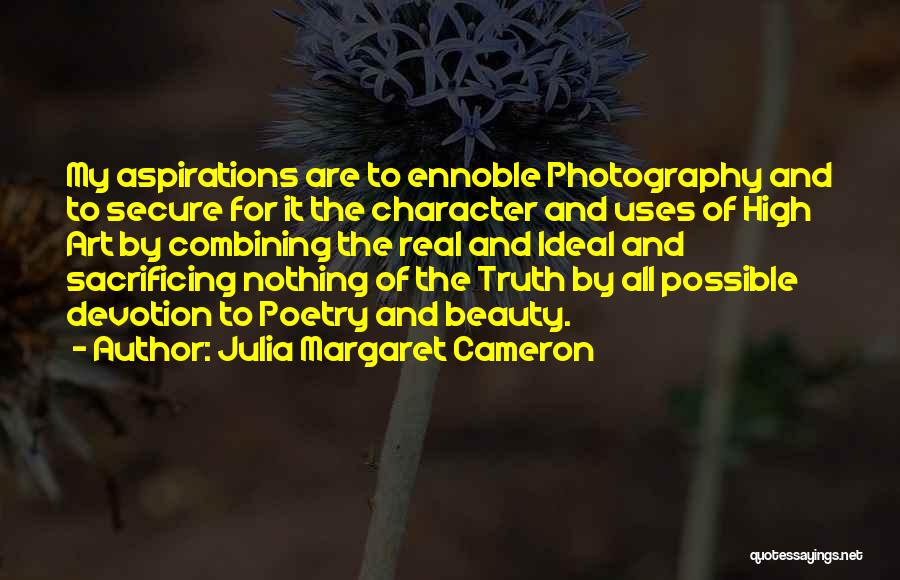 Photography And Beauty Quotes By Julia Margaret Cameron