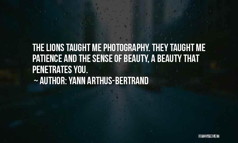 Photography And Beauty Quotes By Yann Arthus-Bertrand