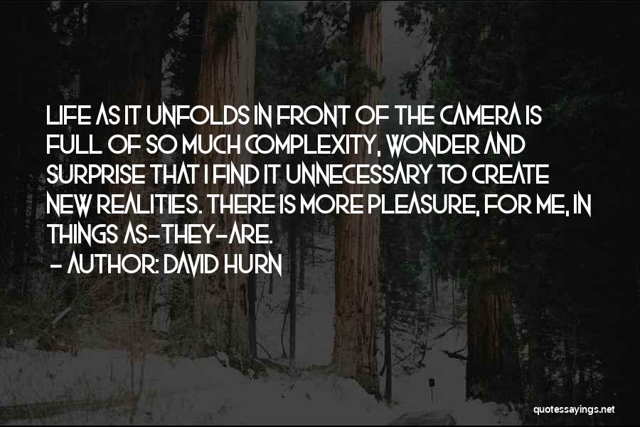 Photography And Cameras Quotes By David Hurn