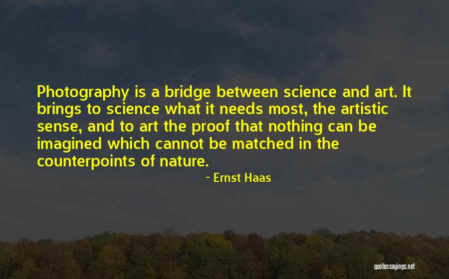 Photography Art Quotes By Ernst Haas