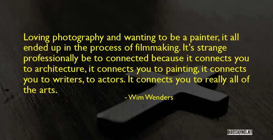 Photography Art Quotes By Wim Wenders