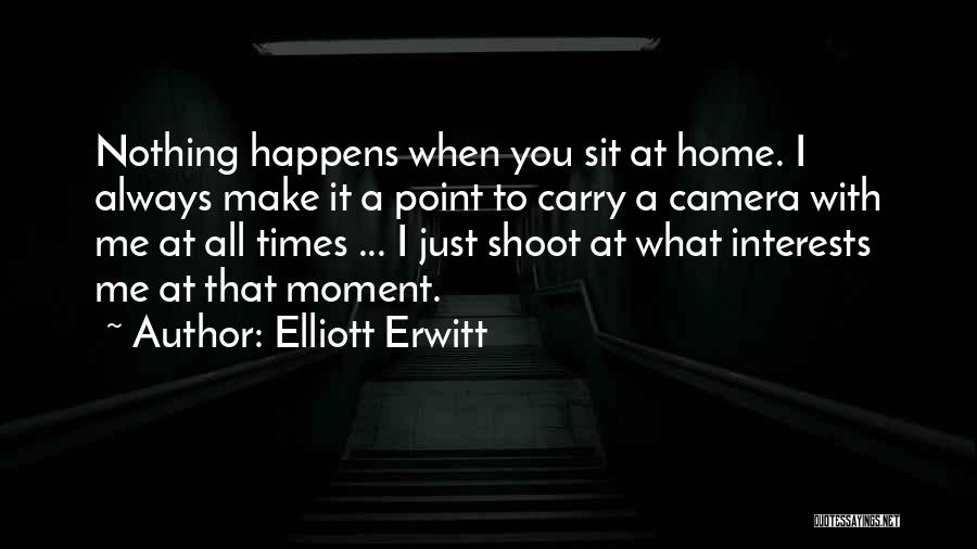 Photography Cameras Quotes By Elliott Erwitt