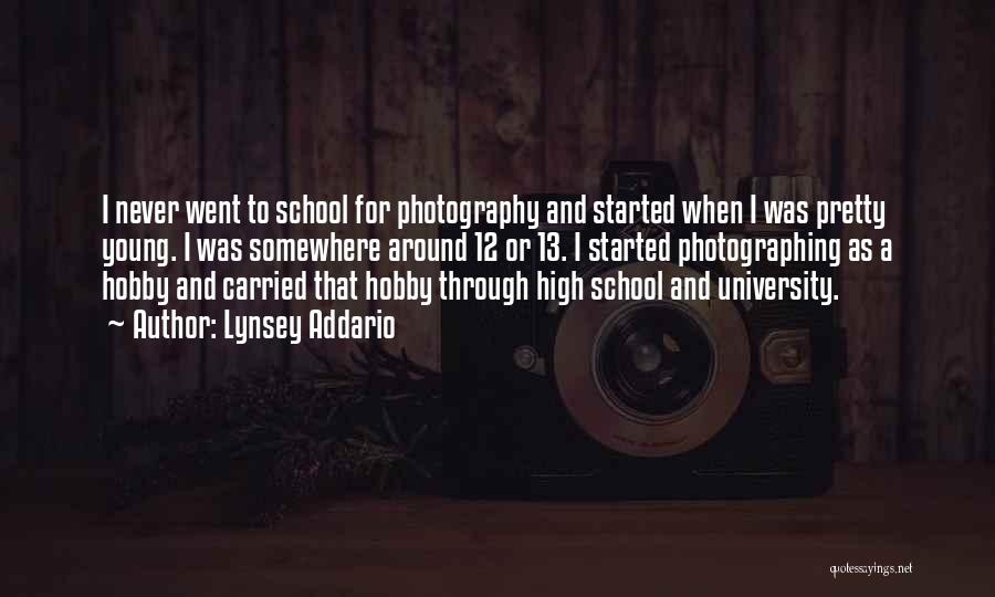 Photography My Hobby Quotes By Lynsey Addario