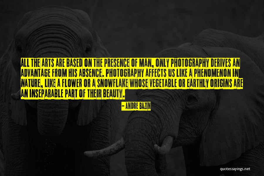 Photography Nature Quotes By Andre Bazin