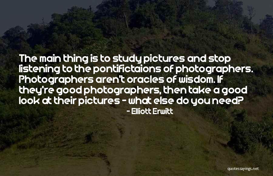 Photography Pictures Quotes By Elliott Erwitt