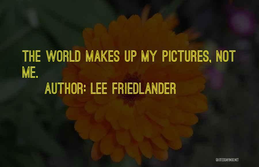 Photography Pictures Quotes By Lee Friedlander