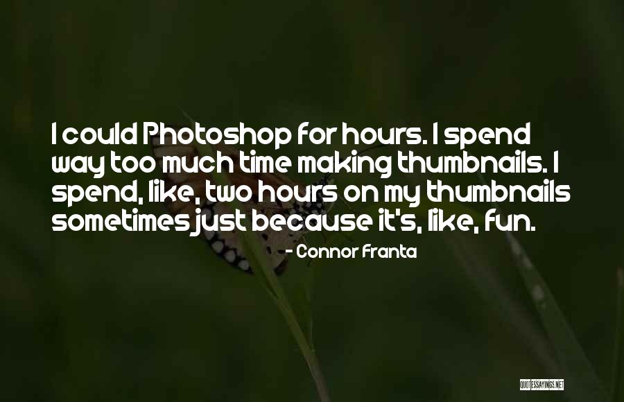 Photoshop Making Quotes By Connor Franta