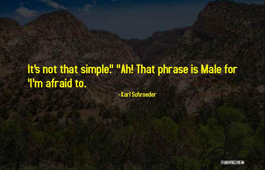 Phrase It Quotes By Karl Schroeder
