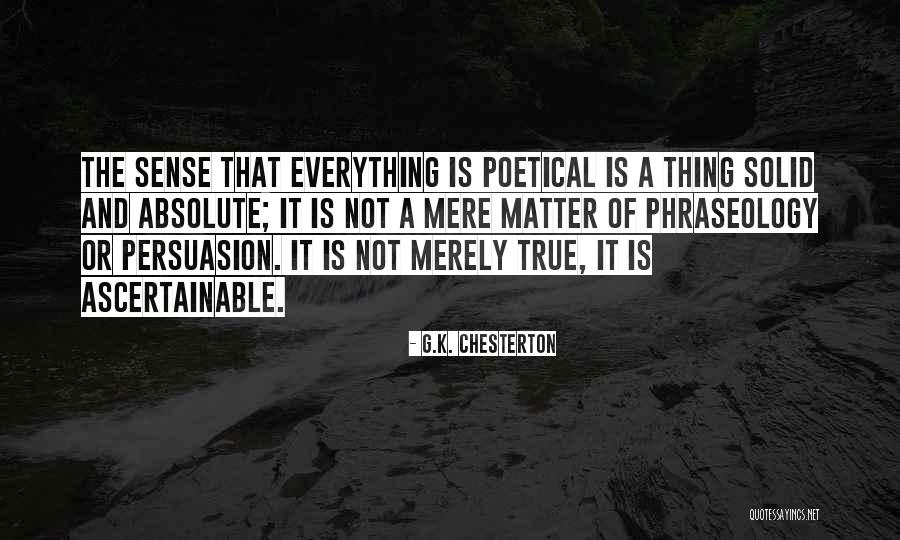 Phraseology Quotes By G.K. Chesterton