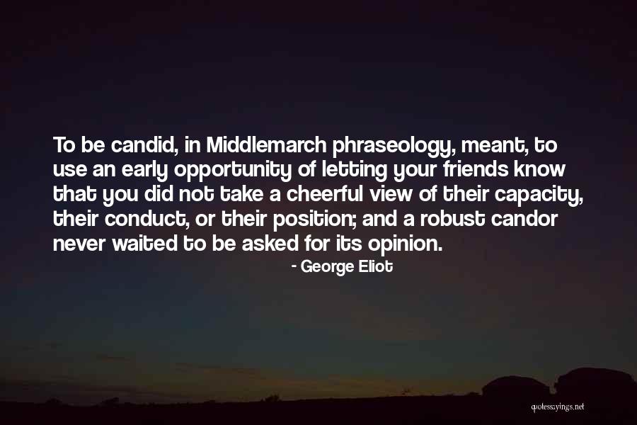 Phraseology Quotes By George Eliot