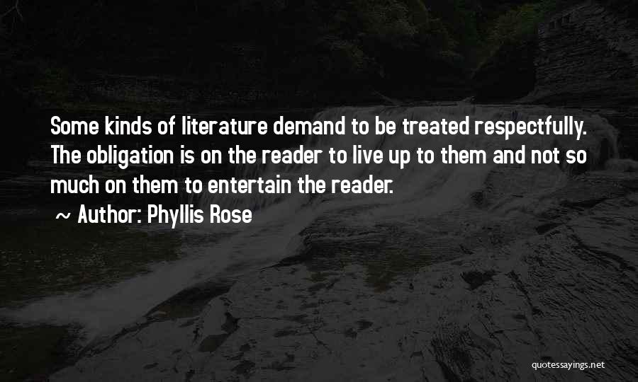 Phyllis Rose Quotes 1502737