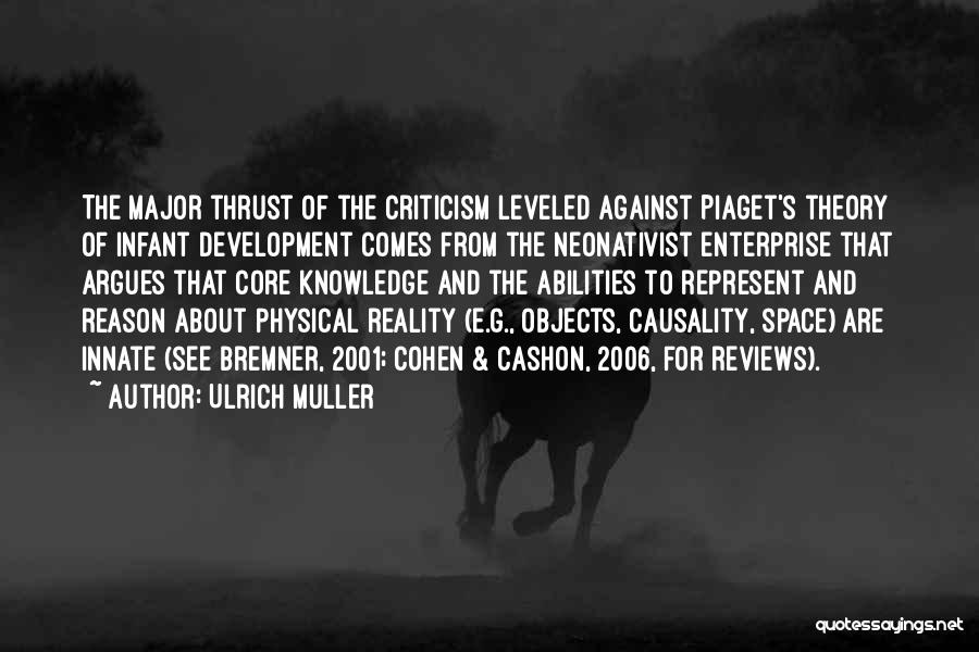 Physical Abilities Quotes By Ulrich Muller