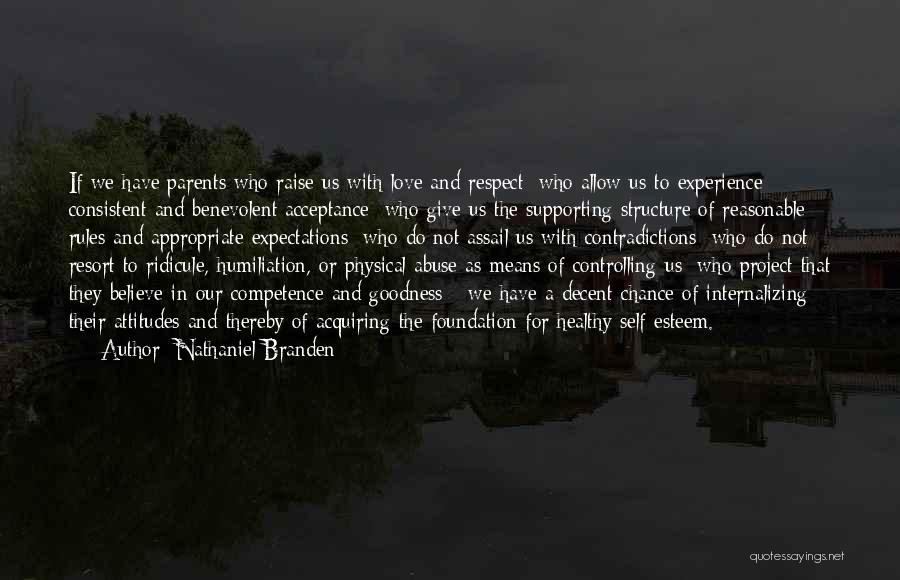 Physical Abuse Quotes By Nathaniel Branden