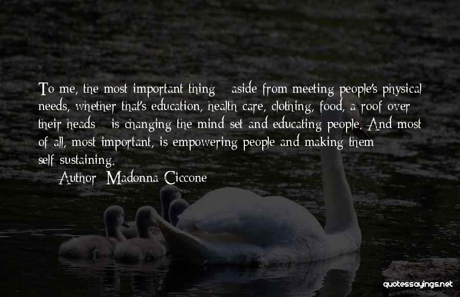 Physical Education And Health Quotes By Madonna Ciccone