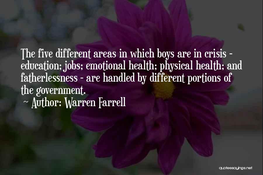Physical Education Health Quotes By Warren Farrell