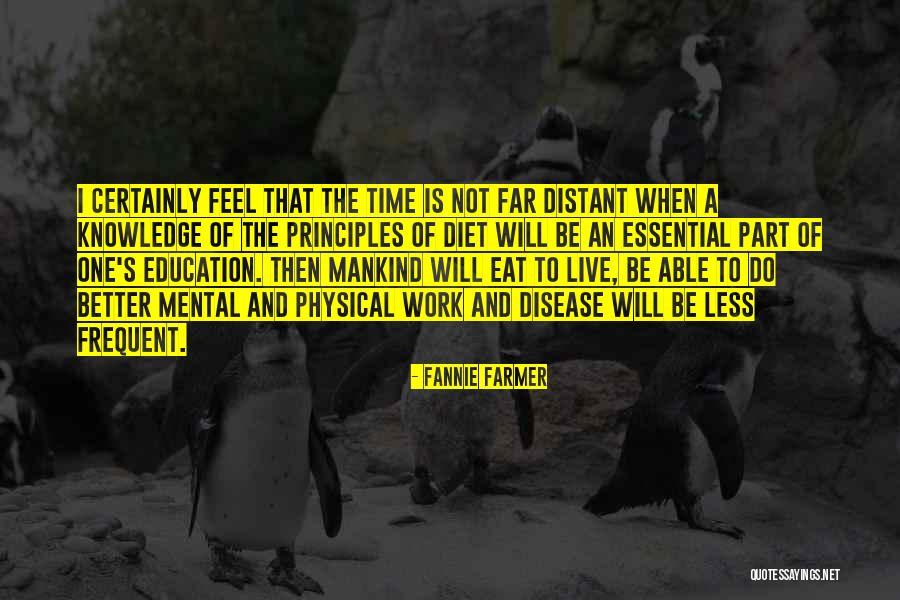 Physical Education Quotes By Fannie Farmer Physical Education Quotes By Fannie Farmer
