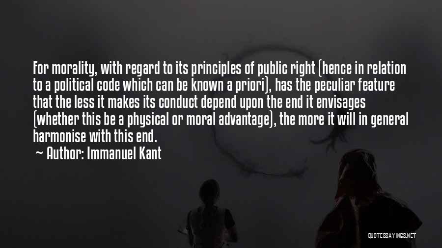 Physical Feature Quotes By Immanuel Kant