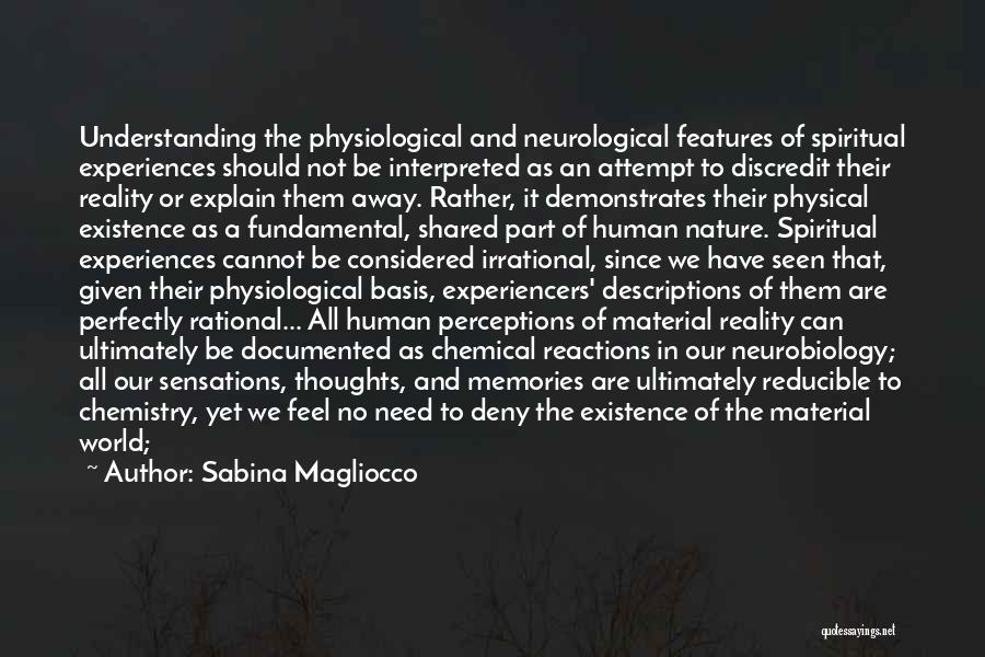 Physical Features Quotes By Sabina Magliocco